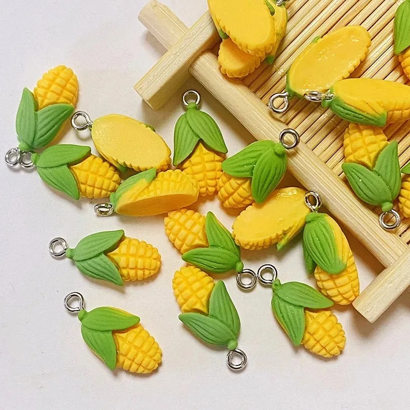 20Pcs Funny Mini Corn Vegetabl - Resin Art Craft ulasan dan harga