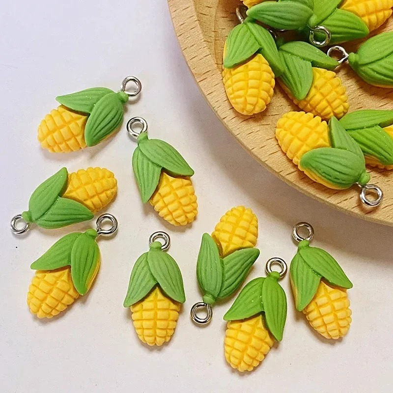 20Pcs Funny Mini Corn Vegetabl - Resin Art Craft ulasan dan harga