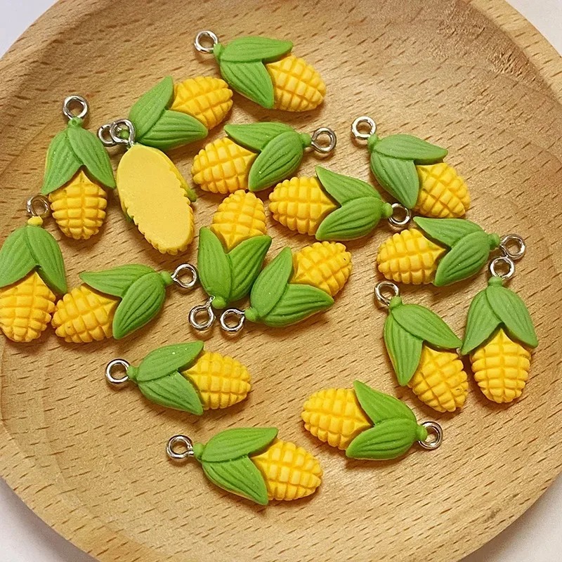 20Pcs Funny Mini Corn Vegetabl - Resin Art Craft ulasan dan harga