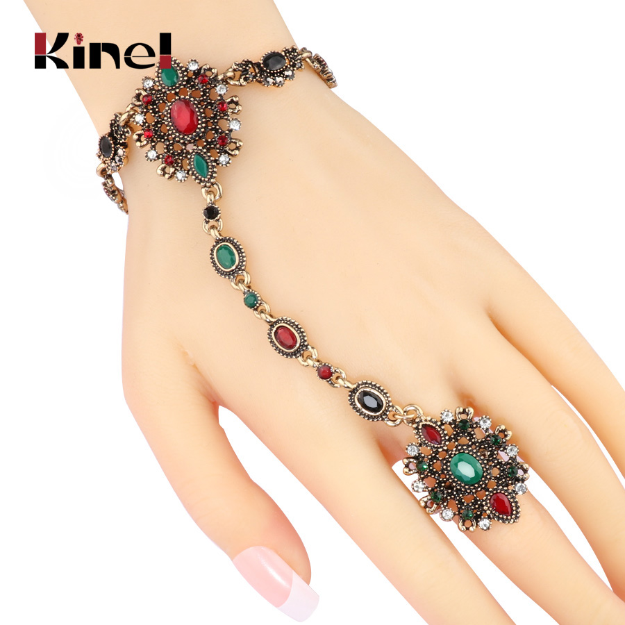 Kinel Unique Bracelet link Rin - Resin Art Ring ulasan dan harga