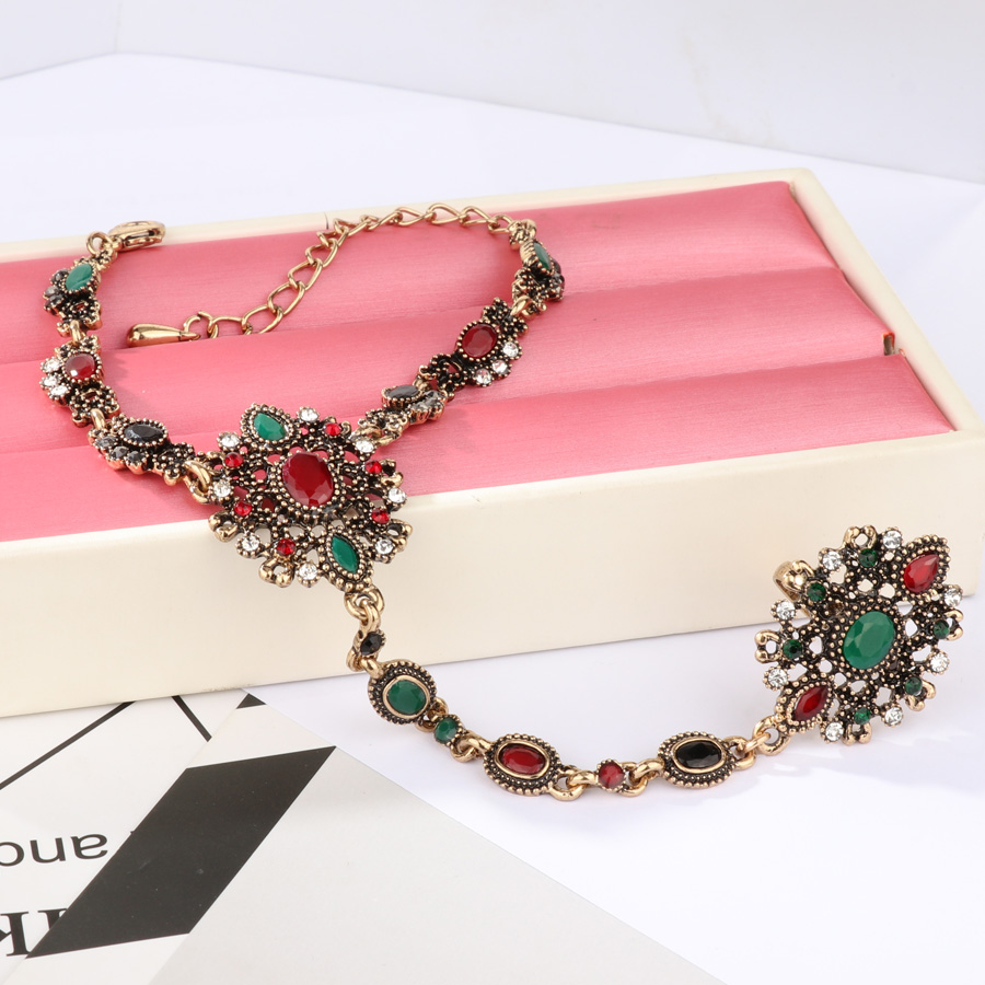 Kinel Unique Bracelet link Rin - Resin Art Ring ulasan dan harga