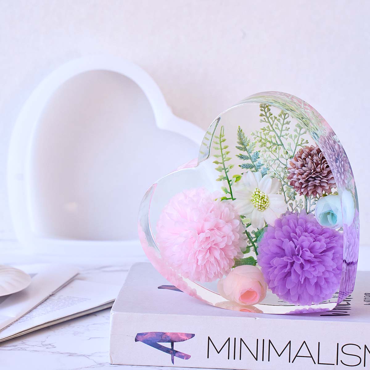 Large Love Silicone Mold DIY H - Resin Art Mold ulasan dan harga