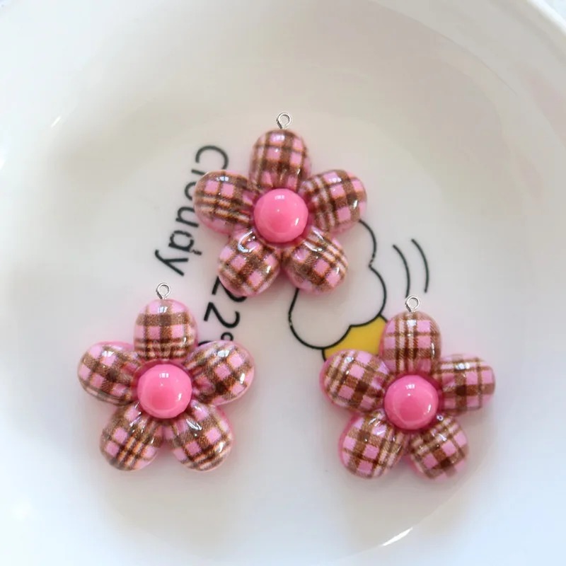 10Pcs Sweet Flower Planar Resi - Resin Art Craft ulasan dan harga