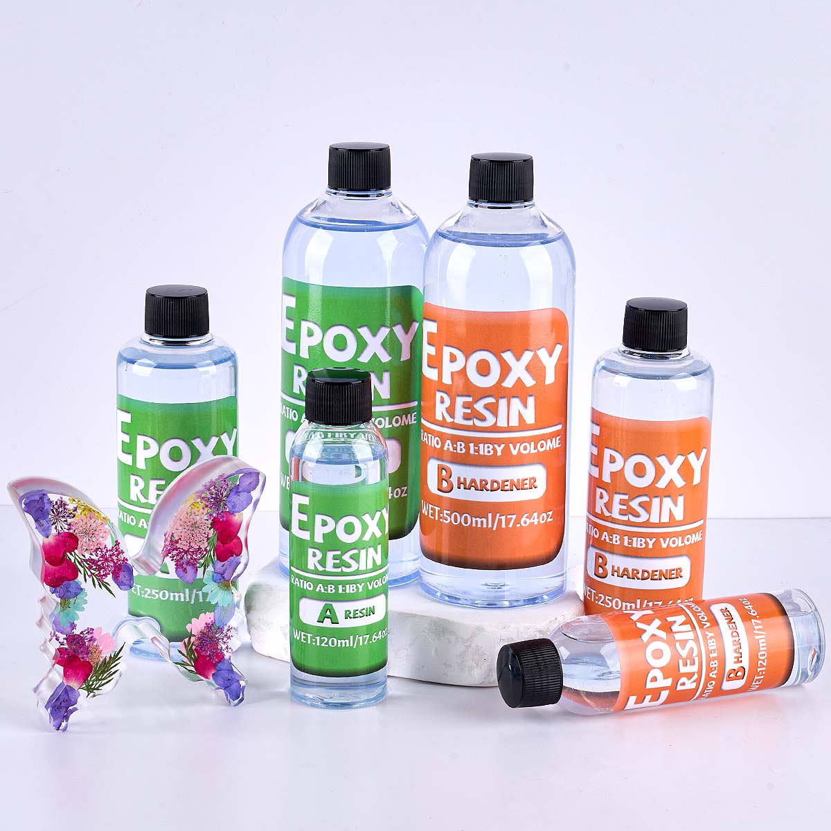 1:1 Ratio Epoxy Resin Kit Anti - Resin Art Mold ulasan dan harga