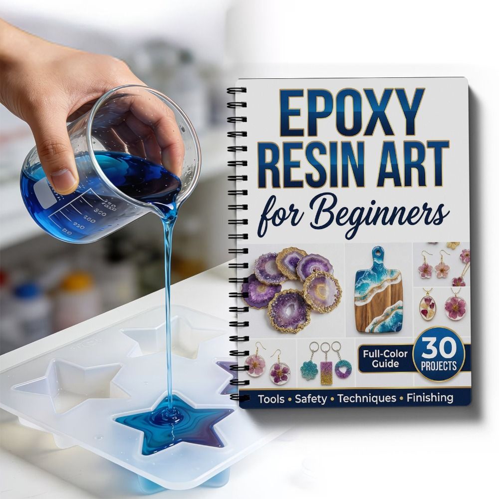 Step-by-Step Epoxy Resin Art H - Resin Art Tutorial ulasan dan harga