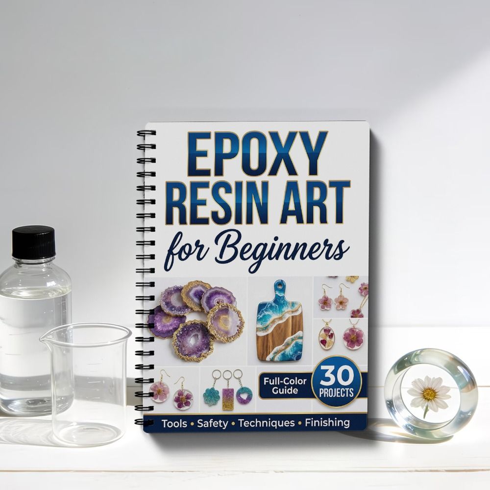 Step-by-Step Epoxy Resin Art H - Resin Art Tutorial ulasan dan harga