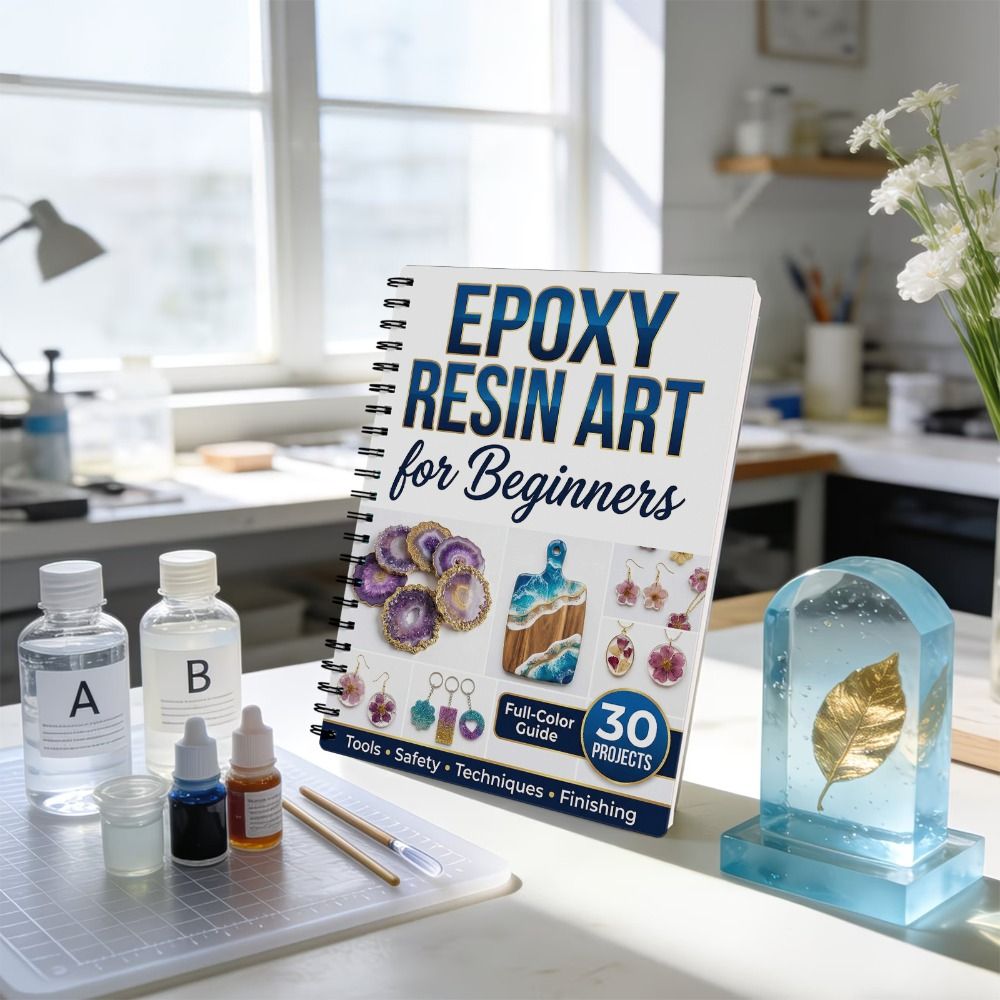 Step-by-Step Epoxy Resin Art H - Resin Art Tutorial ulasan dan harga