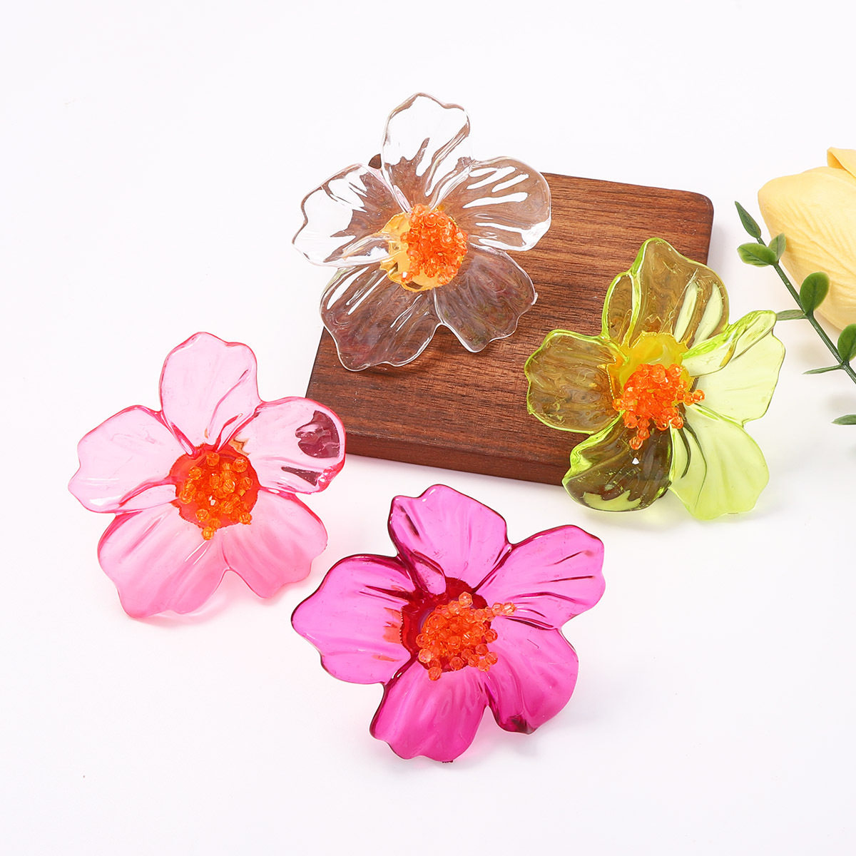 Sweet Cute Colorful Resin Flow - Resin Art Ring ulasan dan harga