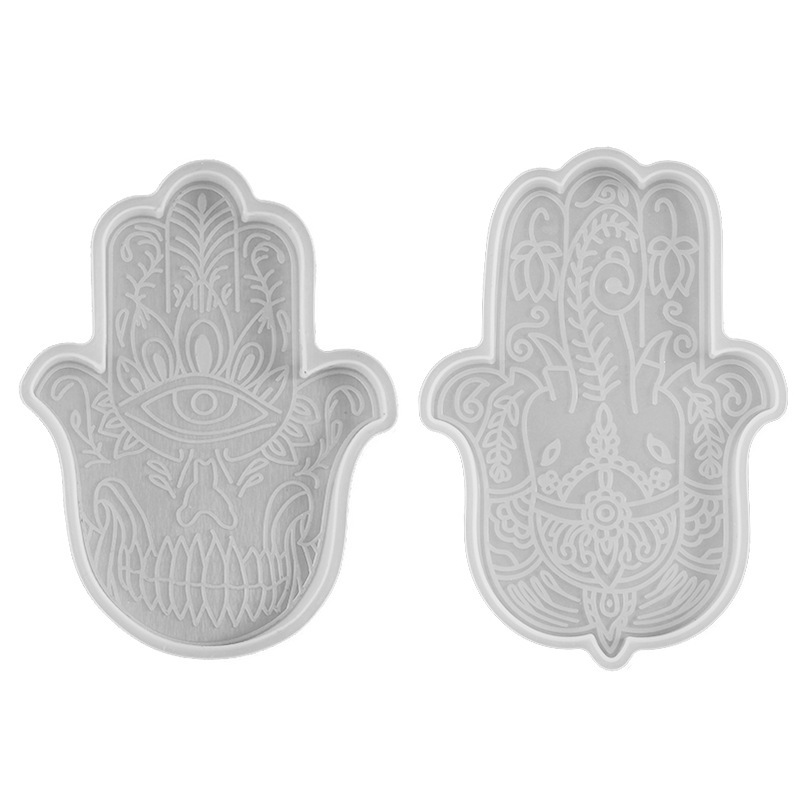 1 Pcs DIY Coaster Hand of Fati - Resin Art Mold ulasan dan harga