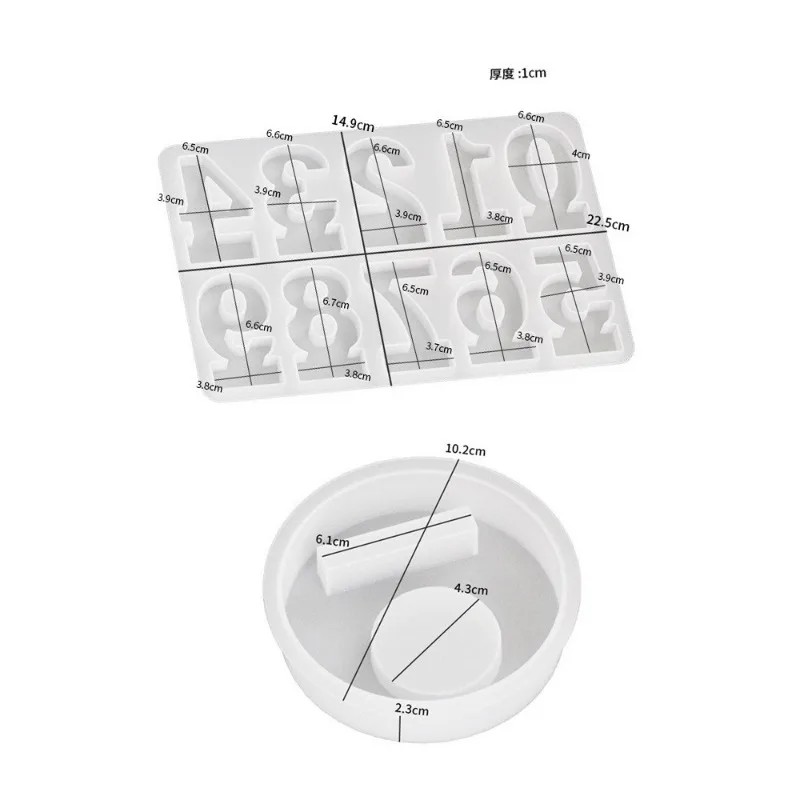 2pc Birthday Cake Silicones Mo - Resin Art Craft ulasan dan harga