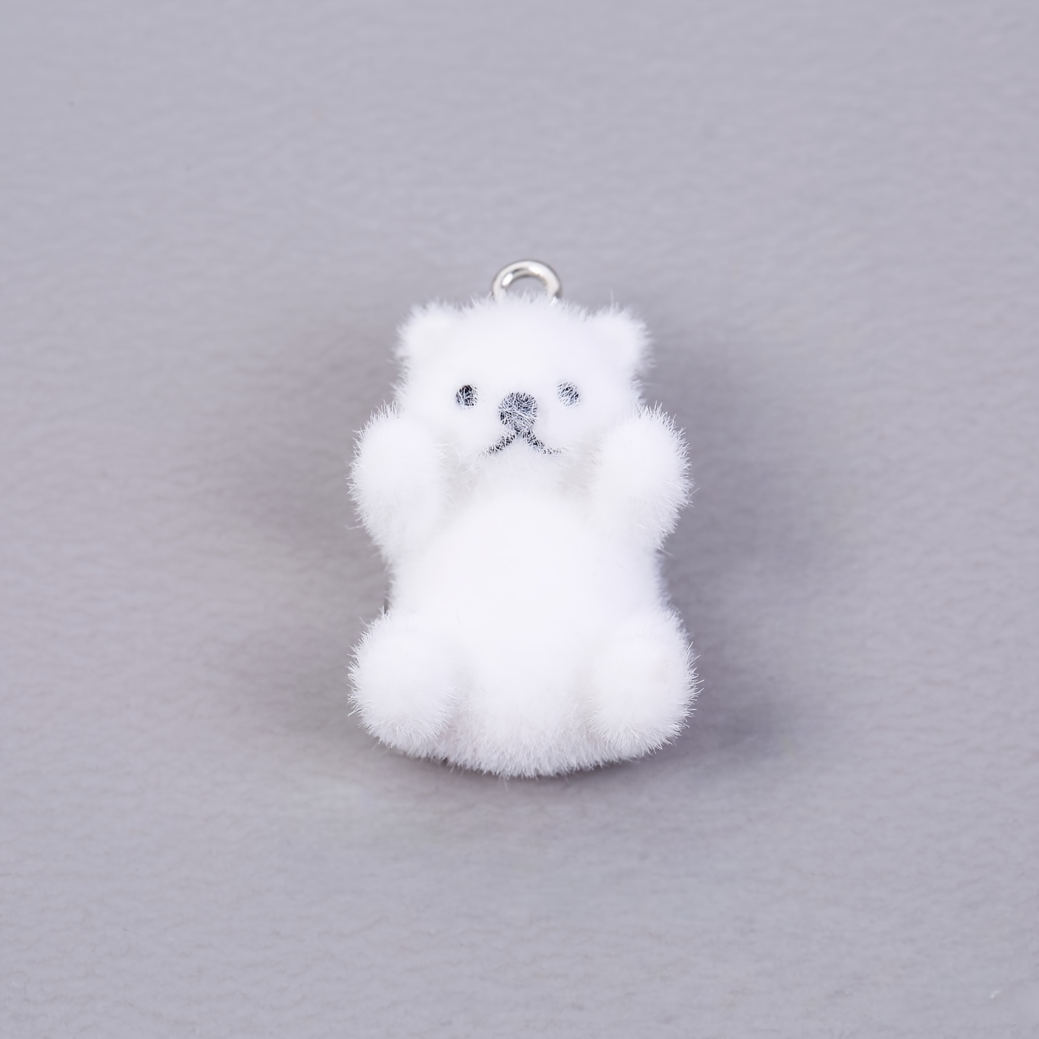 6Pcs Polar Bear Resin Charms C - Resin Art Craft ulasan dan harga
