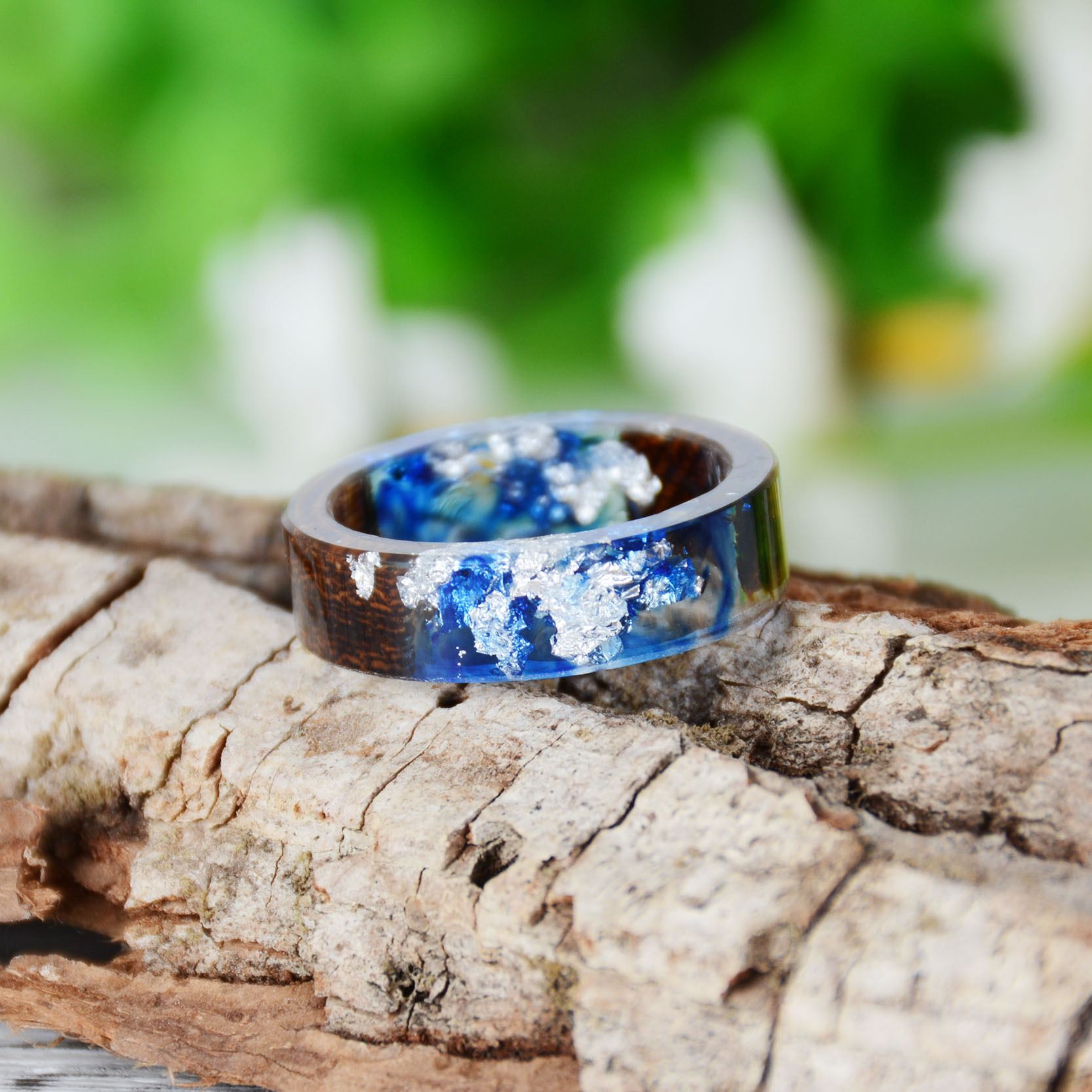 Creative Wooden Resin Ring for - Resin Art Ring ulasan dan harga