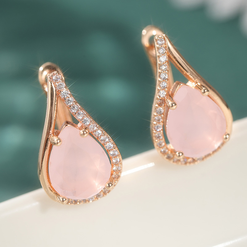 Elegant Charm Pink Synthetic O - Resin Art Ring ulasan dan harga