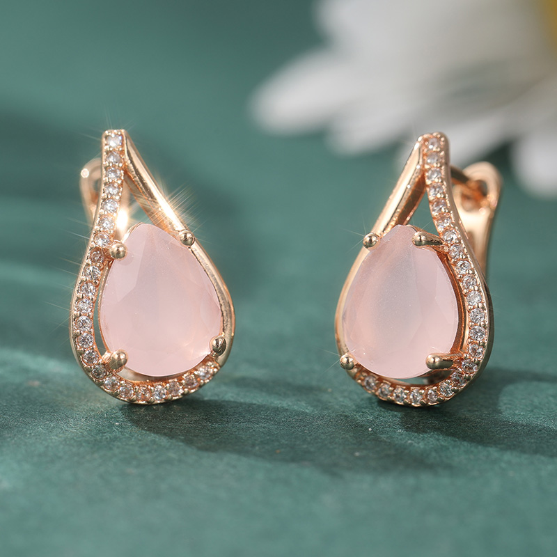 Elegant Charm Pink Synthetic O - Resin Art Ring ulasan dan harga