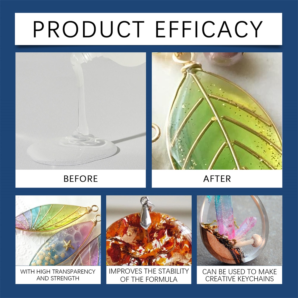 DIY Crystals Clear Epoxys Resi - Resin Art Mold ulasan dan harga