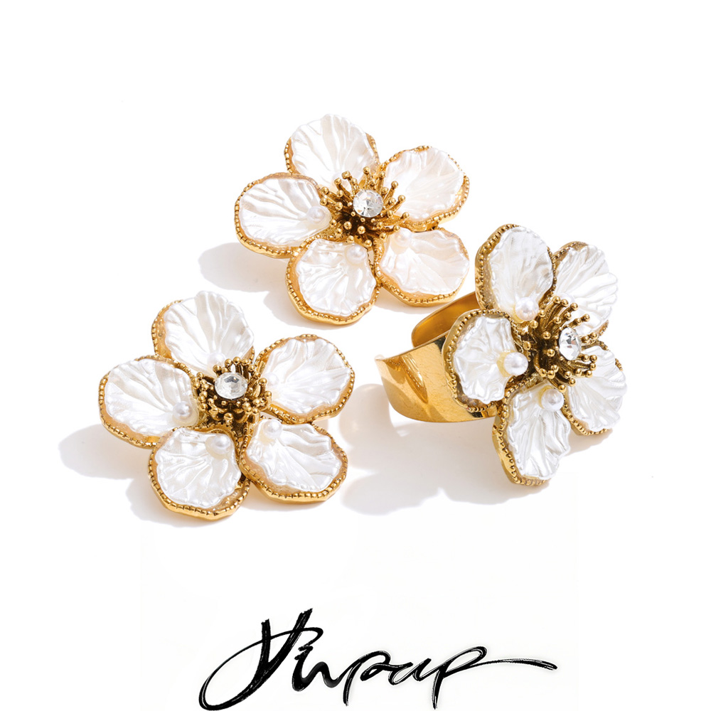 Yhpup Popular Stainless Steel  - Resin Art Ring ulasan dan harga