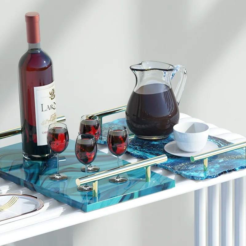 Tray Epoxy Resin Silicone Mold - Resin Art Mold ulasan dan harga