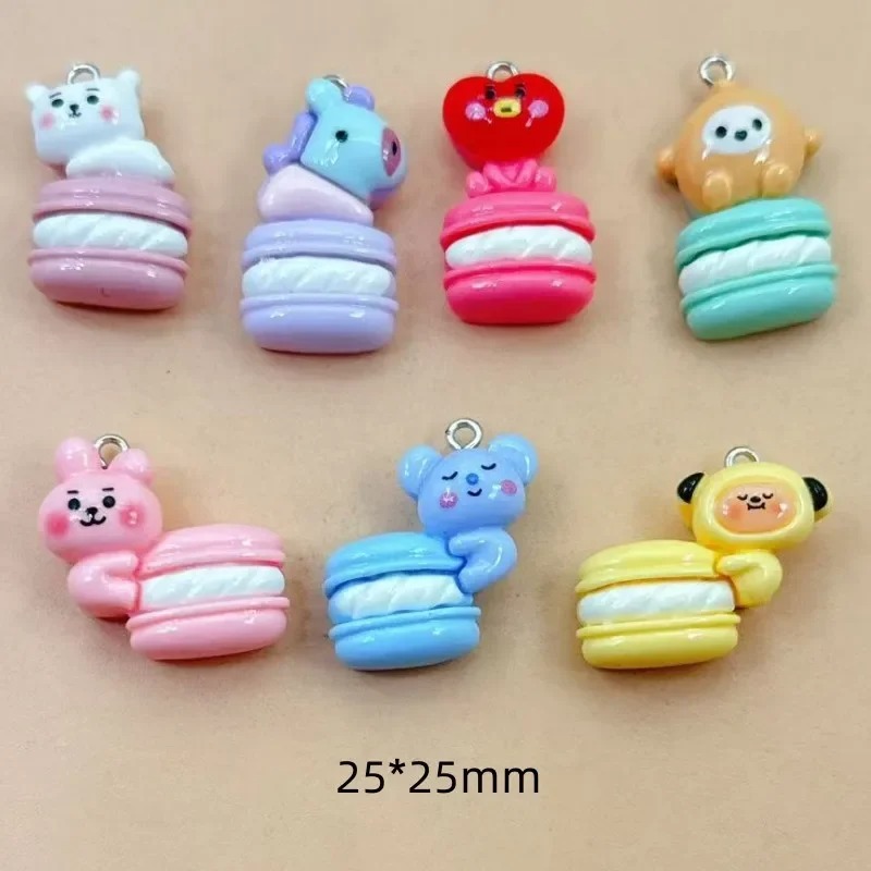 10pcs Mixed Cartoon Resin Char - Resin Art Craft ulasan dan harga