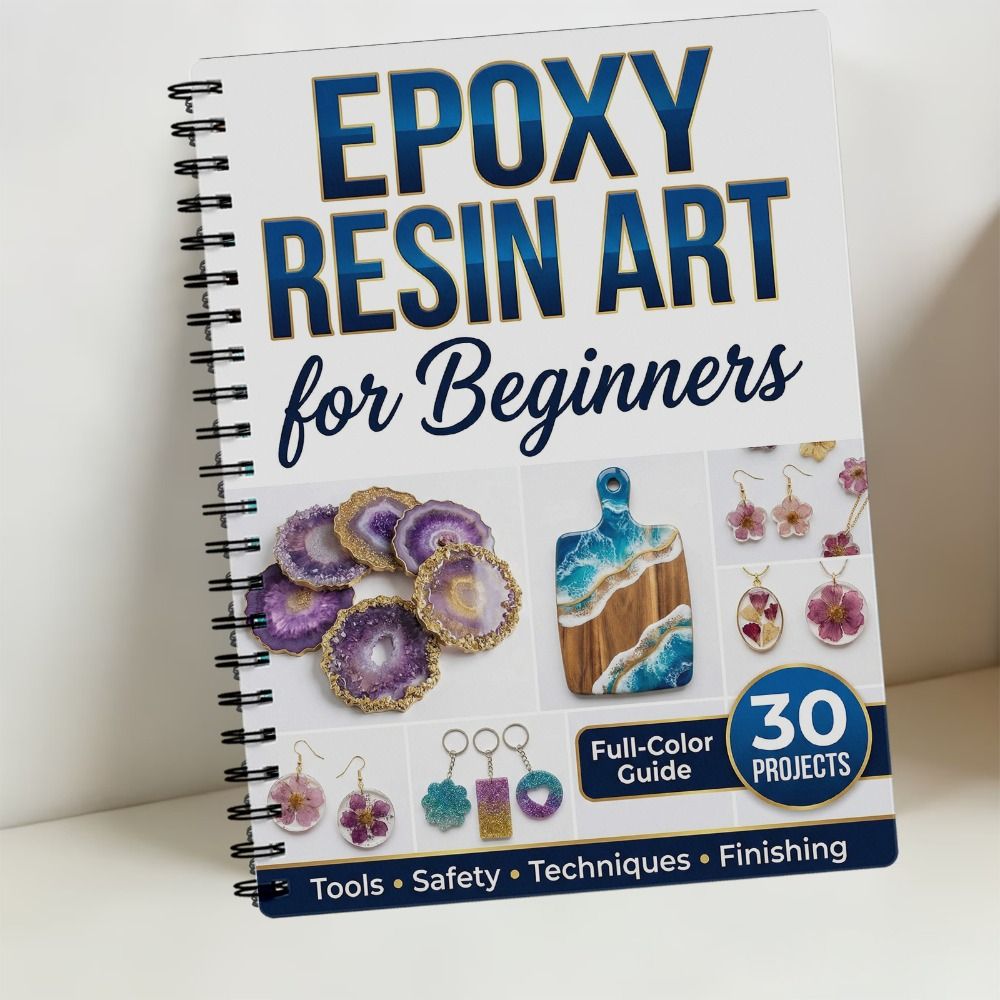 Step-by-Step Epoxy Resin Art H - Resin Art Tutorial ulasan dan harga